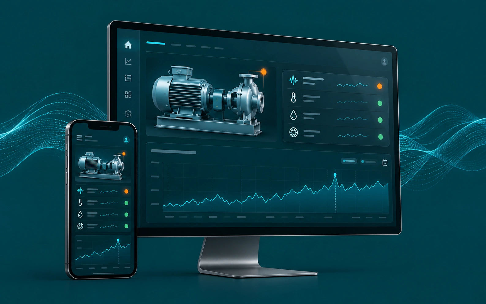 Interface DeepView sur ordinateur et mobile